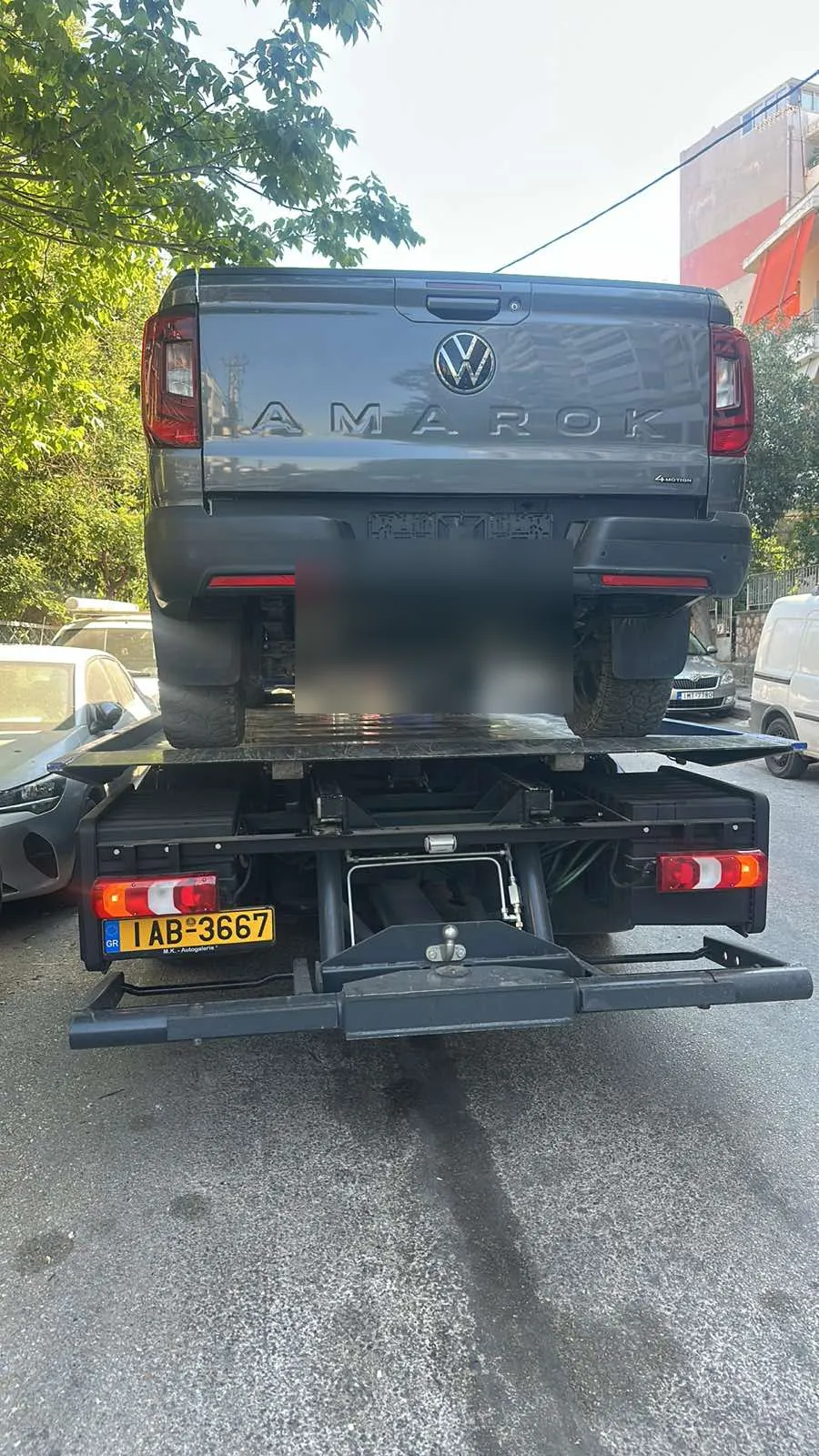 VW Amarok στην πλατφόρμα