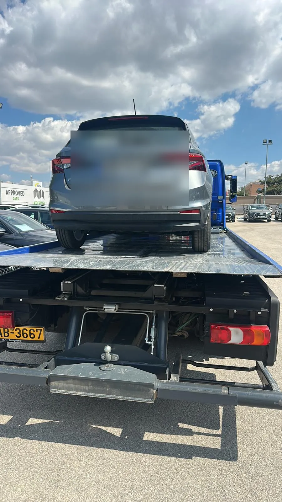 Skoda Fabia εταιρείας ενοικίασης στην πλατφόρμα